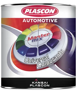 Pot de Plascon Master Mix, colorants universels automobile