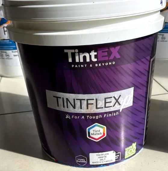 Seau de TintEX TintFlex blanc de 20 litres